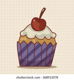 decorating cake theme elements
