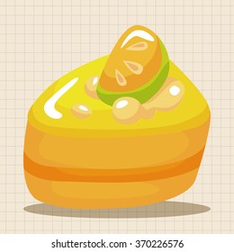 decorating cake theme elements