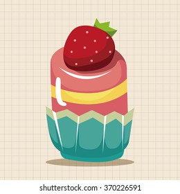 decorating cake theme elements