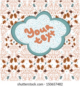 decoration, autumn, vector, text, pattern, illustrations, florals