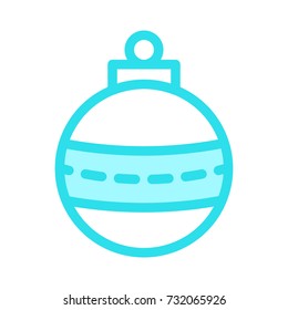 decoration ball icon 