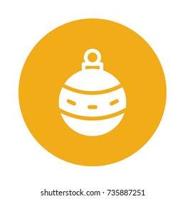 decoration ball icon 