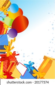Decoration for birthday and party, vector