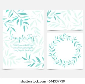 Decoration of branches and leaves