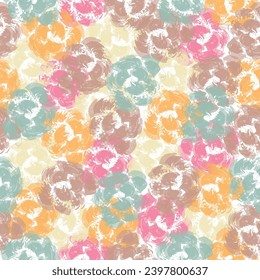  Decoration colorful vintage with wavy lines ornament elements.  Hand drawn cartoon style pattern.