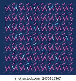 Decoration. Curvy lines. Background. Seamless.