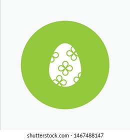 Decoration, Easter, Easter Egg, Egg. Vector Icon Template background