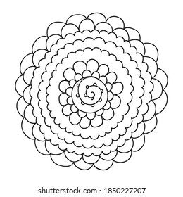 Decoration element for design invitation, wedding cards, valentines day.