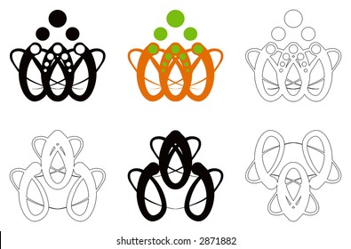 Decoration elements. Design patterns.