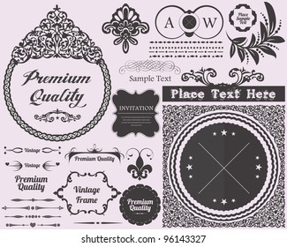 Decoration Elements Vector Design