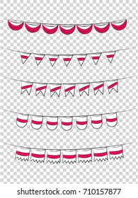 decoration flag template design