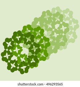 Decoration flora leaf icon  . Natural element ecology symbol green organic icon.