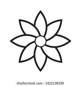 decoration flower vector, beautiful element design