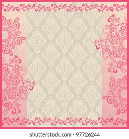 Decoration frame. Illustration vector.