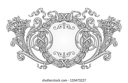 Decoration Frame Vector Stock Vector (Royalty Free) 133473227 ...