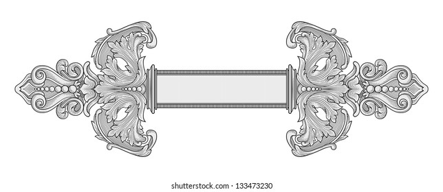 Decoration frame vector