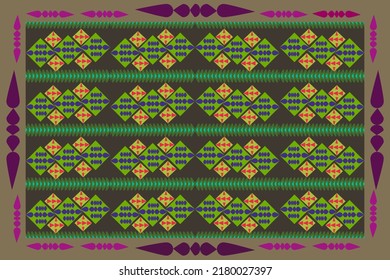 The decoration of geometric shape form a pattern to be classic striped,fashion art design