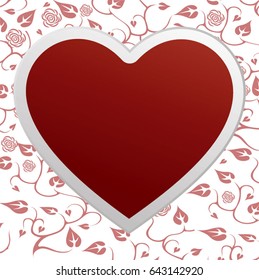 Decoration with heart