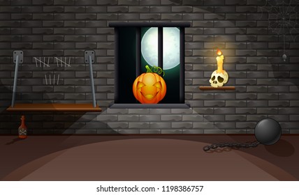 Decoration house of halloween
