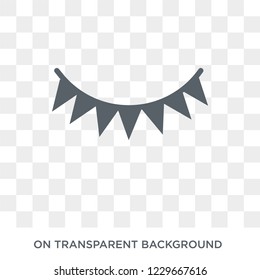 Decoration icon. Decoration design concept from Circus collection. Simple element vector illustration on transparent background.