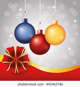 Decoration icon. Merry Crhsitmas. vector graphic