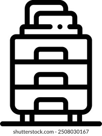 decoration icon. Thin Linear Style Design Isolated On White Background