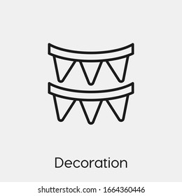 Vektorillustration-Symbol für Dekoration