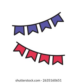 decoration icon with white background vector stock illustration