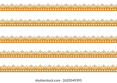 Decoration Item Vector Design Illustration Set Of Line Art
