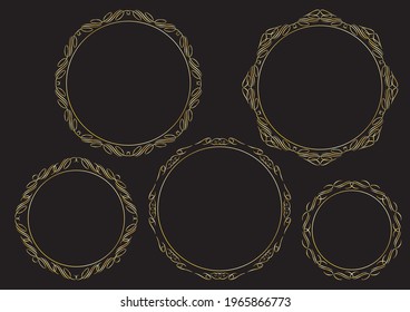 Decoration Kay vector illustration material Collection