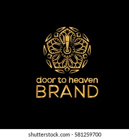 Decoration luxury vector logo design template