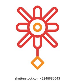 decoration multicolor red illustration vector and logo new year icon perfect. Icon sign from modern collection for web. Nice design perfect.