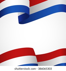 Decoration of Netherlands insignia on white