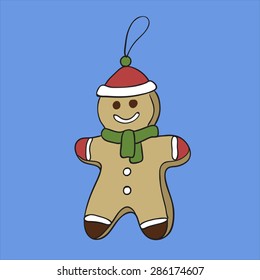 Decoration on Christmas tree 