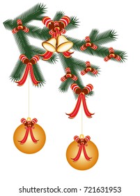 Decoration on the Christmas tree