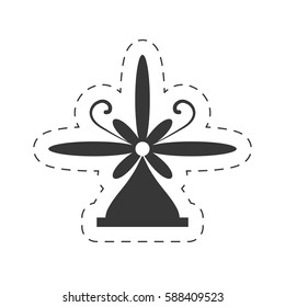 decoration ornament element floral vector illustration eps 10