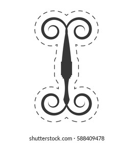 decoration ornament element swirl vector illustration eps 10