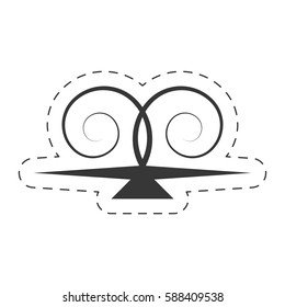 decoration ornament element swirl vector illustration eps 10