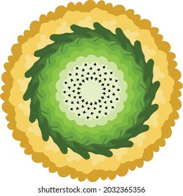 Decoration ornament mandala pattern for background and design element