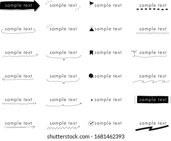 リボン 手書き フレーム のベクター画像素材 画像 ベクターアート Shutterstock