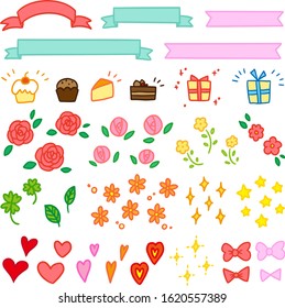 
It is a decoration set for Valentine
