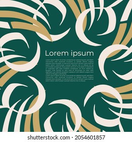 Decoration with some Arabic letters suitable for Islamic and official Arab holidays, Arabic calligraphy and International Arabic Language Day