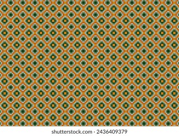 Decoration square line pattern graphic background. vector illustration.