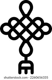 decoración Ilustración vectorial en un fondo transparente. Símbolos de calidad superior. Iconos vectoriales de línea delgada para el diseño de conceptos y gráficos.