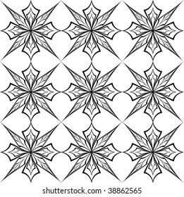 Decoration wallpaper. Vector.