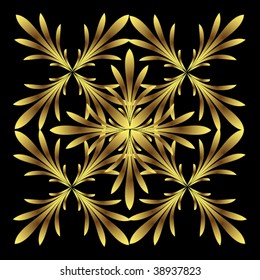 Decoration wallpaper. Vector.
