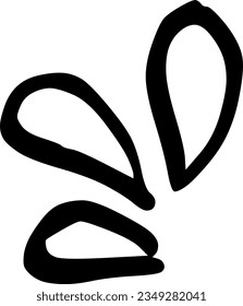 Decoraciones elemento formas simples doodle 