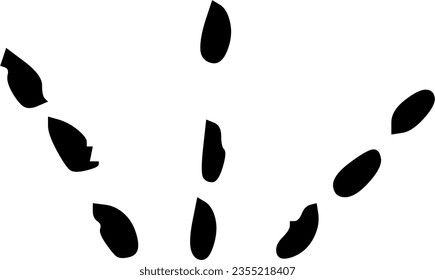 Decorations element simple shapes doodle 