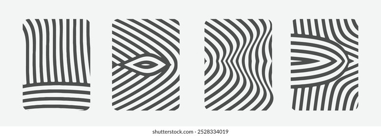 Decorations set line pattern vector ilustration geometric-pattern, seamless-pattern, abstract-pattern background simple design home family