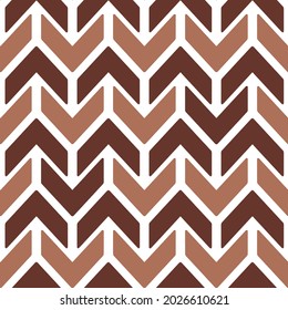 Decorations in the shape of arrows. Interior wall decorative tiles. Geometric stylish maroon and pastel pink arrows. 
background.Geometric modern ornament. Seamless abstract background.